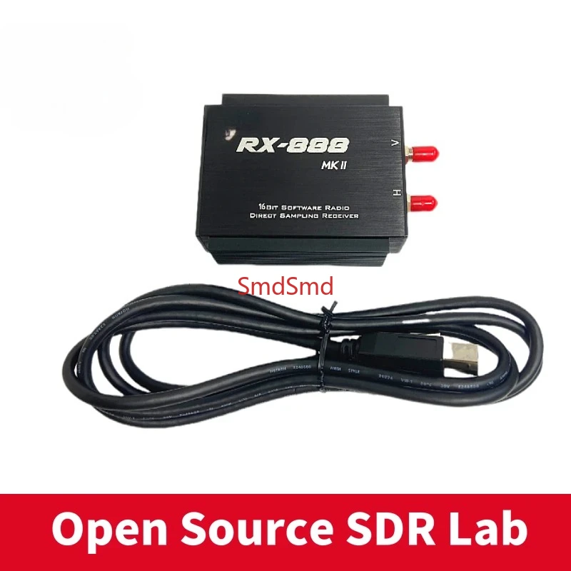 RX888 MKII 16bit SDR Receiver Radio LTC2208 ADC Upgrade RX888