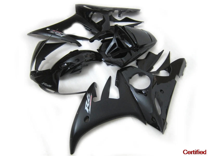 MOTOMARTS NEW HOT  fairings kit for YAMAHA R6 2003 2004 2005 YZF 03 04 05 cyan black fairing kits body repair part