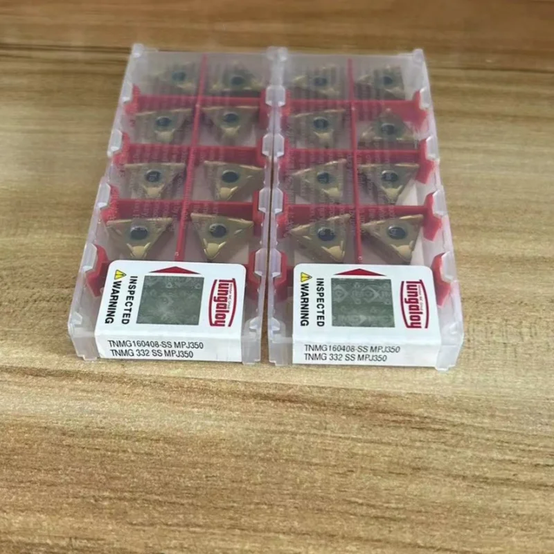 Tungaloy-carbide Insere Ferramenta de Torneamento Ferramentas de Corte de Precisão de Alta Qualidade Tnmg160404-ss Tnmg160408-ss Mpj350 10 Pcs