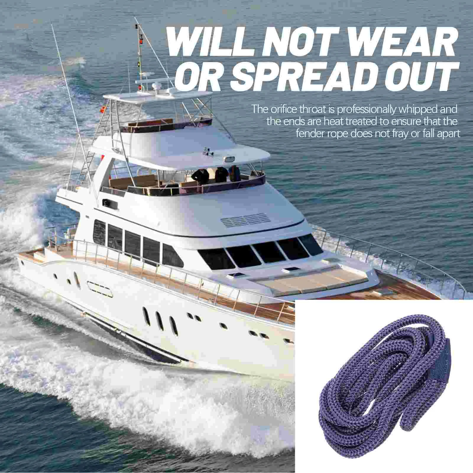 

Anti-collision Ball Rope Marine Accessories Rely The for Fending Board Boat Rail Line Buoys Pp Supplies Ship