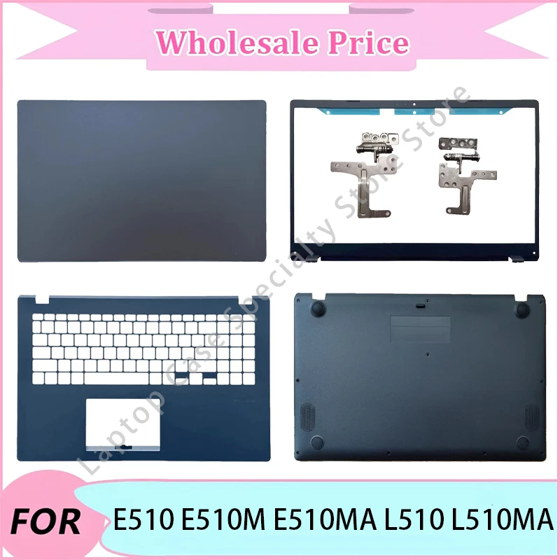 

Новинка для ASUS E510 E510M E510MA L510 L510MA, задняя крышка ЖК-дисплея для ноутбука/передняя панель/верхняя подставка для рук/нижний корпус/петля