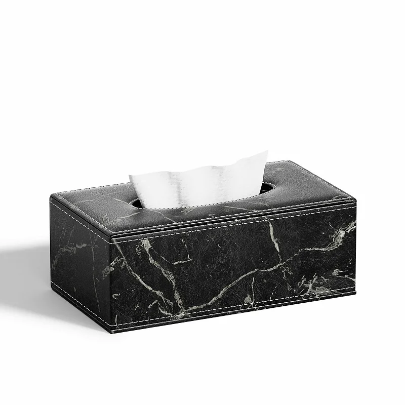 Quality Household PU Leather Tissue Box