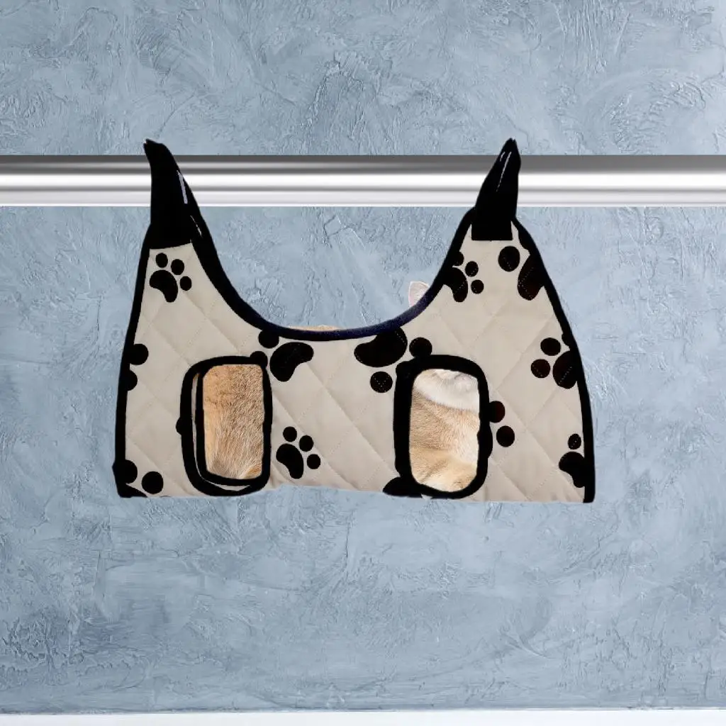 Dog Grooming Hammock Pet Grooming Hammock Helper Puppy Holder Professional Nail Trimming Grooming Hanger for Beauty Washing