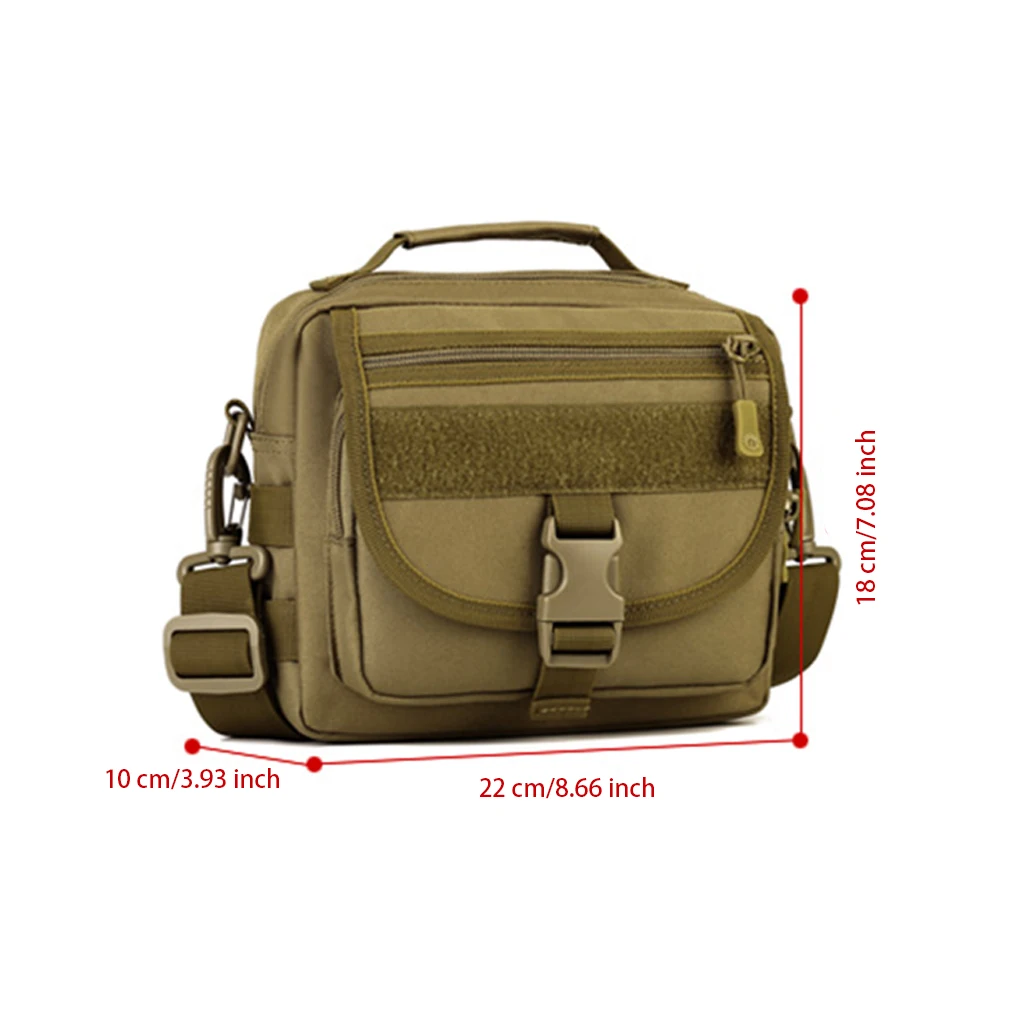 Bolsa de mensajero resistente al desgaste para hombre, accesorios de senderismo, paquete cruzado, bolso de mano impermeable, bolsos de hombro, Jungle Digital