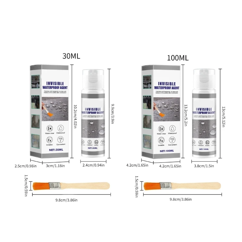 K1AA Agent imperméable transparent Invisible, Agent résistant aux fuites, Agent revêtement imperméable pour utilisation