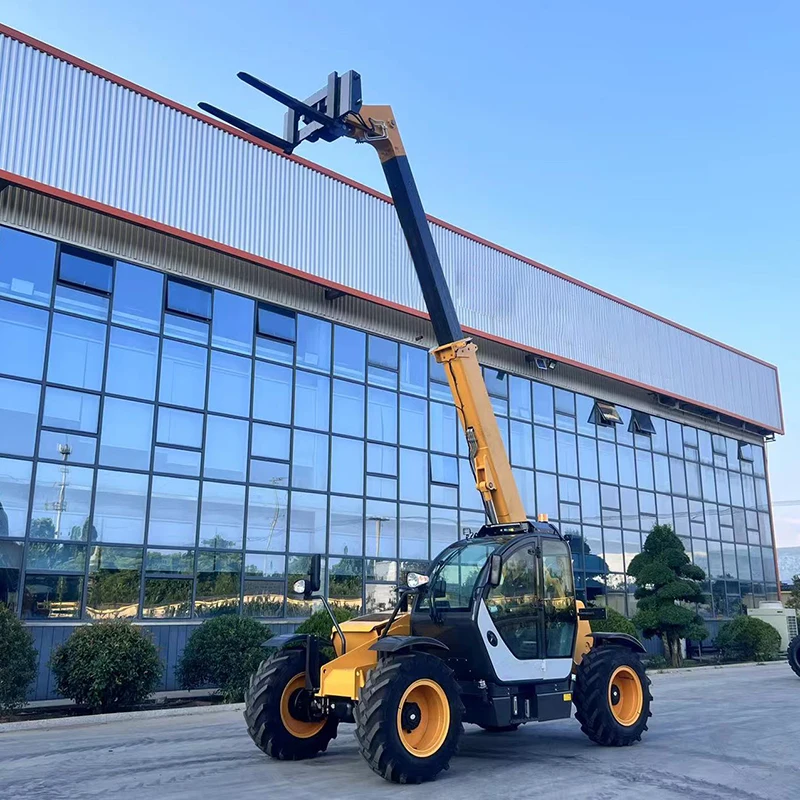 Telescopic Boom Unloading Truck Engineering Telescopic Boom Forklift Telescopic Boom Multi-purpose Unloading Forklift Customized