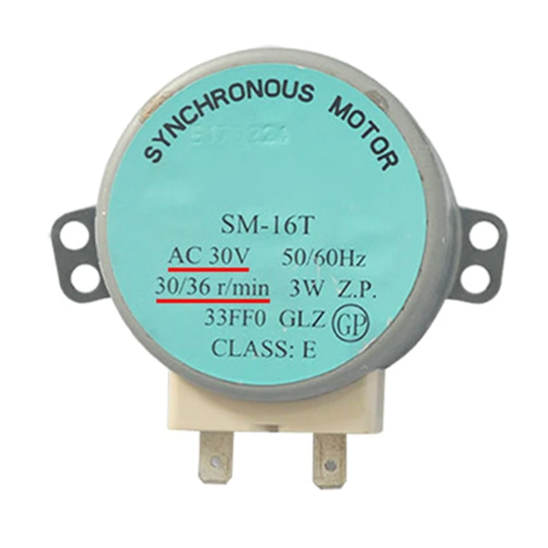 Brand New and Original Microwave Oven Synchronous Motor with 2 Pins Terminals for Microwave