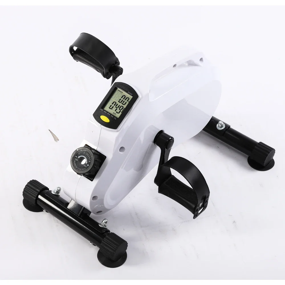 Under Desk Indoor Pedal Magnetic Mini Exercise Bike Portable for People with Disabilities