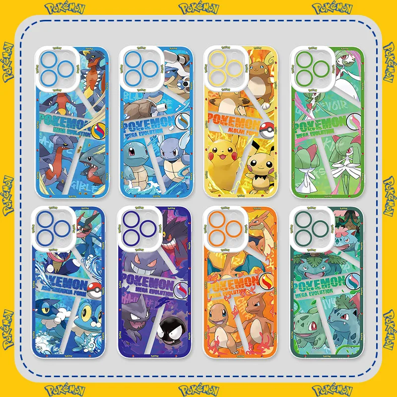 Case for Samsung Galaxy S26 Ultra S25 Edge S24 S23 S22 S21 FE Plus A57 A37 5G A07 A17 4G GARDEVOIR CHARIZARD GRENINJA Back Cover