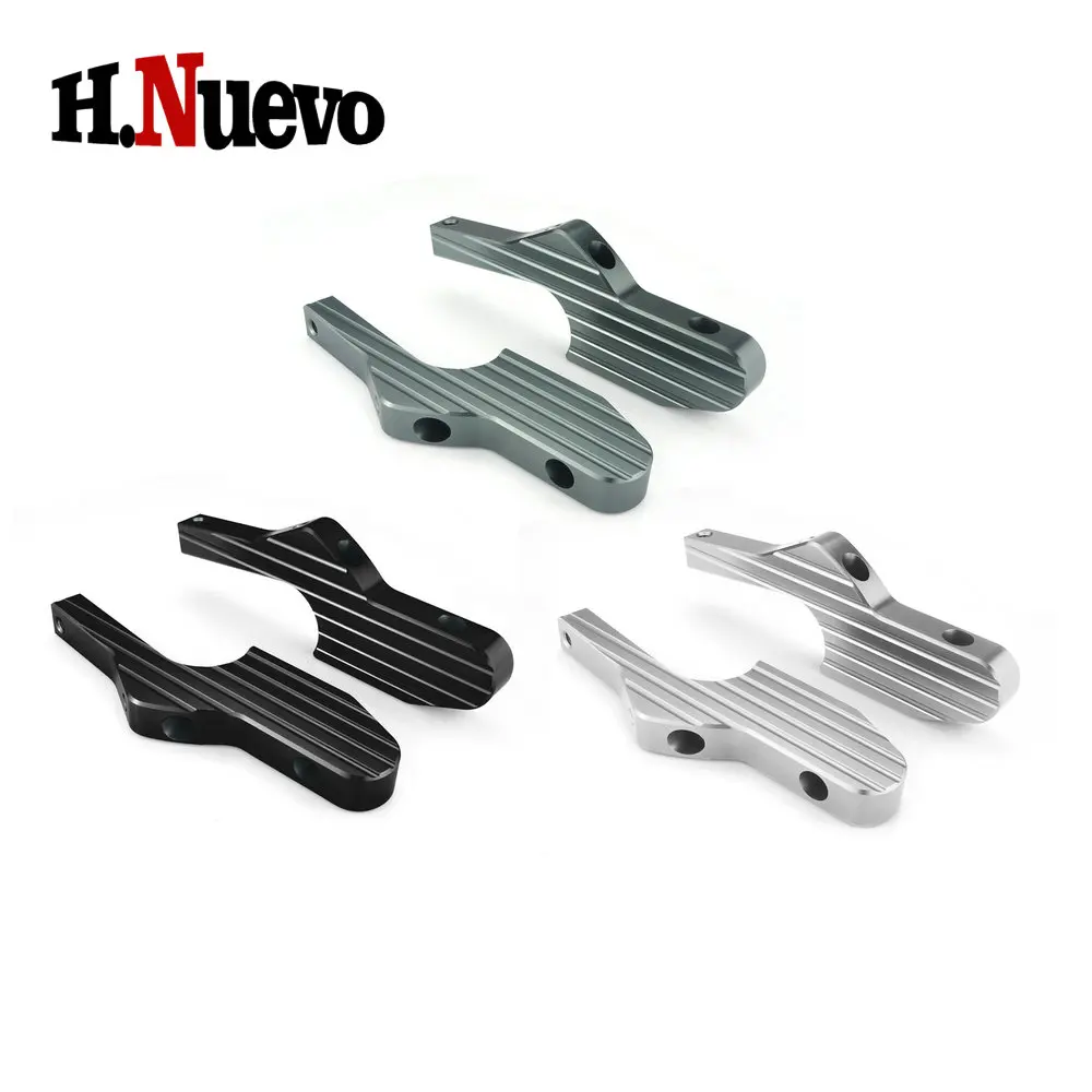 ل GTS GTV 125 125ie 200 250ie L300 300ie دراجة نارية جزء الركاب القدم الوتد ملحقات مسند القدمين المنزلق تمديد Footpeg