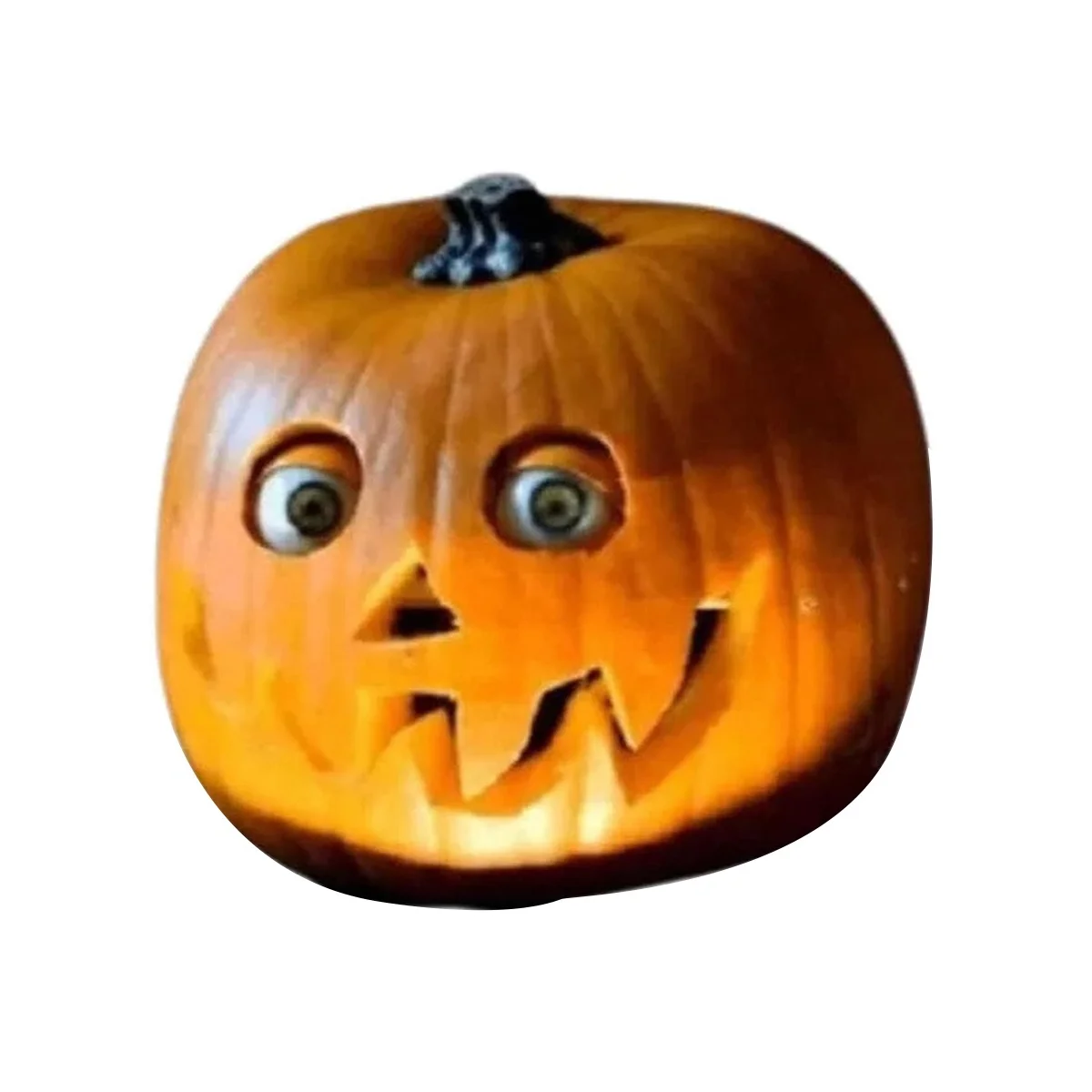 

Scary Halloween Pumpkin with Moving Eyes, Pumpkin Decorations,Halloween Artificial Pumpkins Decoration A