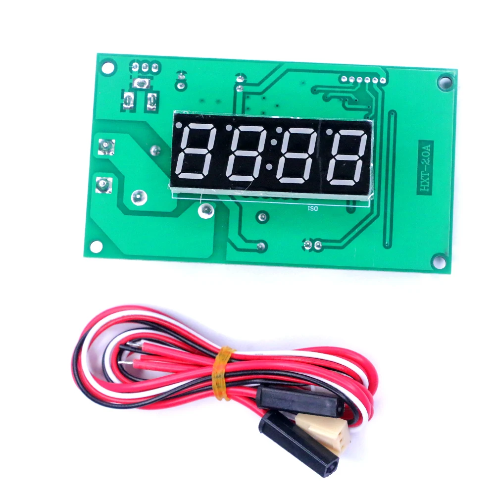 10PCS 4 Digits Timer Control Time Controller Board For Massage Chair Water Vending Machine Slot Arcade Game Coin Acceptor