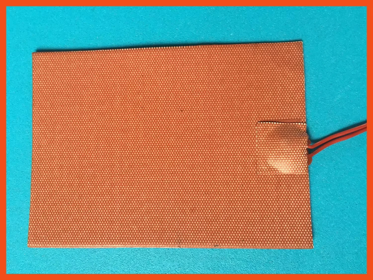 

Silicone heater pad heater 120V 600W 280mmx280mm 5A for 3d printer heat bed 1pcs