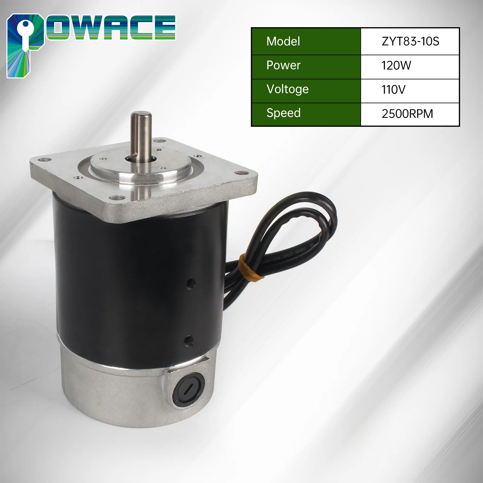 DC 120W Mini Lathe Motor Brushed 2500RPM ZYT83-10S 110V Lathe Machine Part Accessories Tool