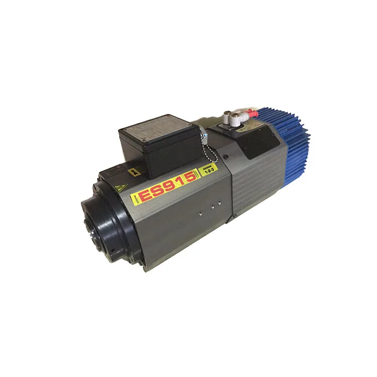 

Short Nose ES915 air Cooled 6Kw ISO30 Cnc Spindle Motor