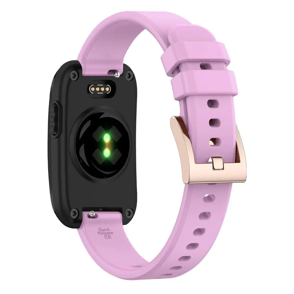 Replacement Silicone Strap Adjustable Comfortable Wristband Fitness Tracker Band Strap for Garmin CIRQA Smart Band Accessories