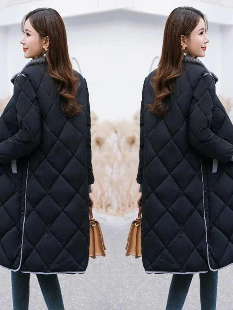 Sli Cotton Jaet Gilet interno leggero di media lunghezza da donna Slim Fit Versione coreana Faionable Autunno Inverno Nuovo arrivo