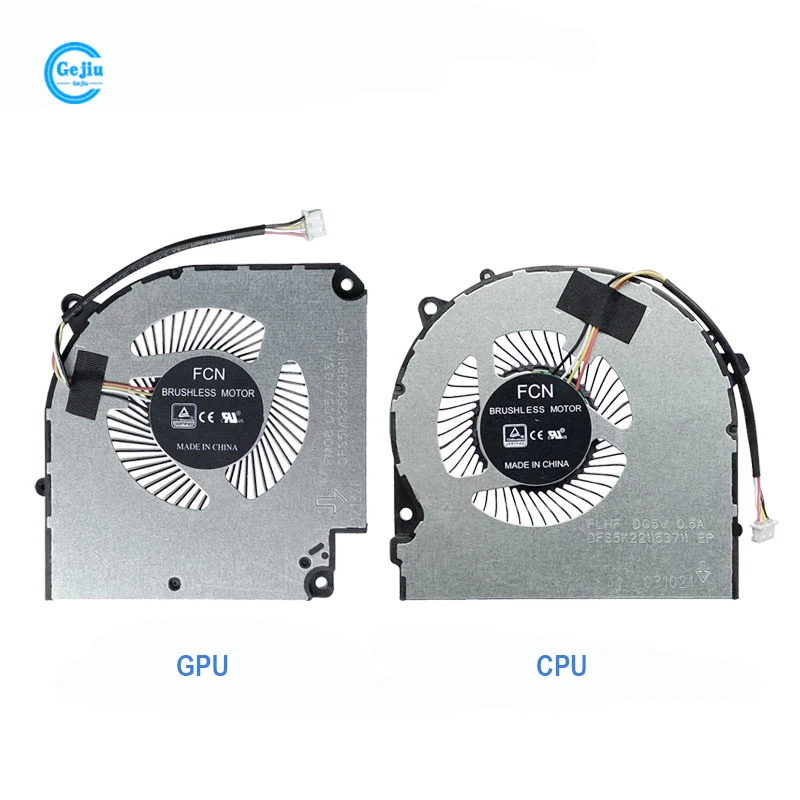 New Original Laptop CPU GPU Cooling Fan For Hasee Z7-CT7NA Z7-CT7NK Z7-CT5NA CT7NS CT7NT