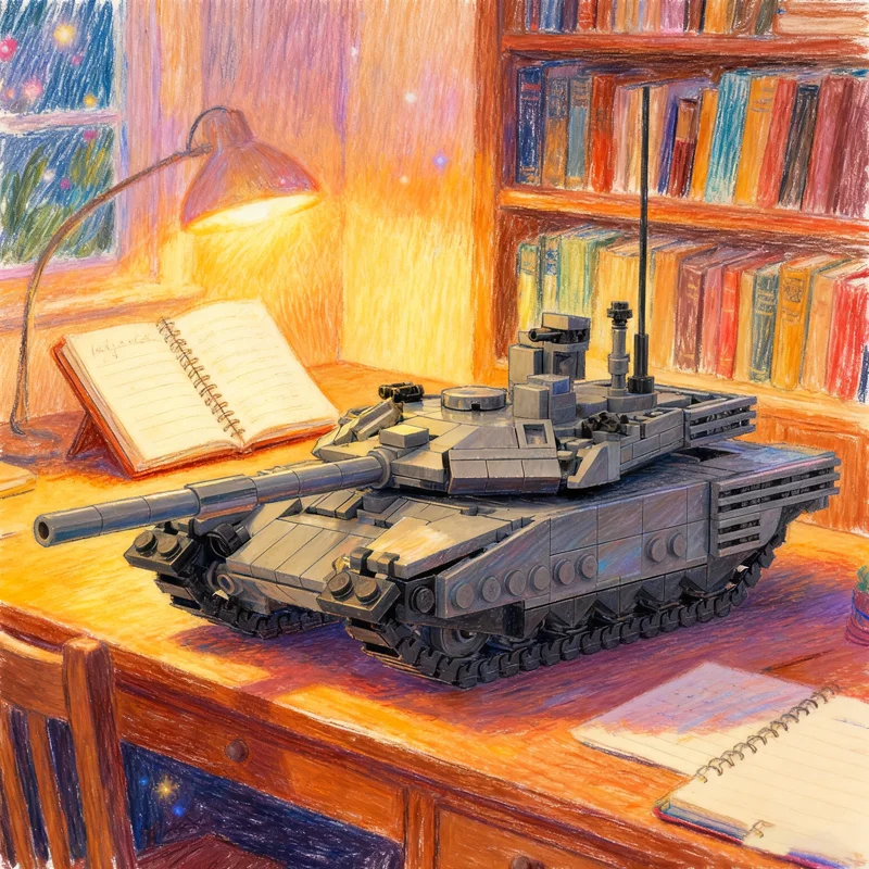 

559pcs MOC T 1 Scale Harry Model Building Blocks Architecture DIY Assemble Toy Creative Idea Christmas Gift Education Brick