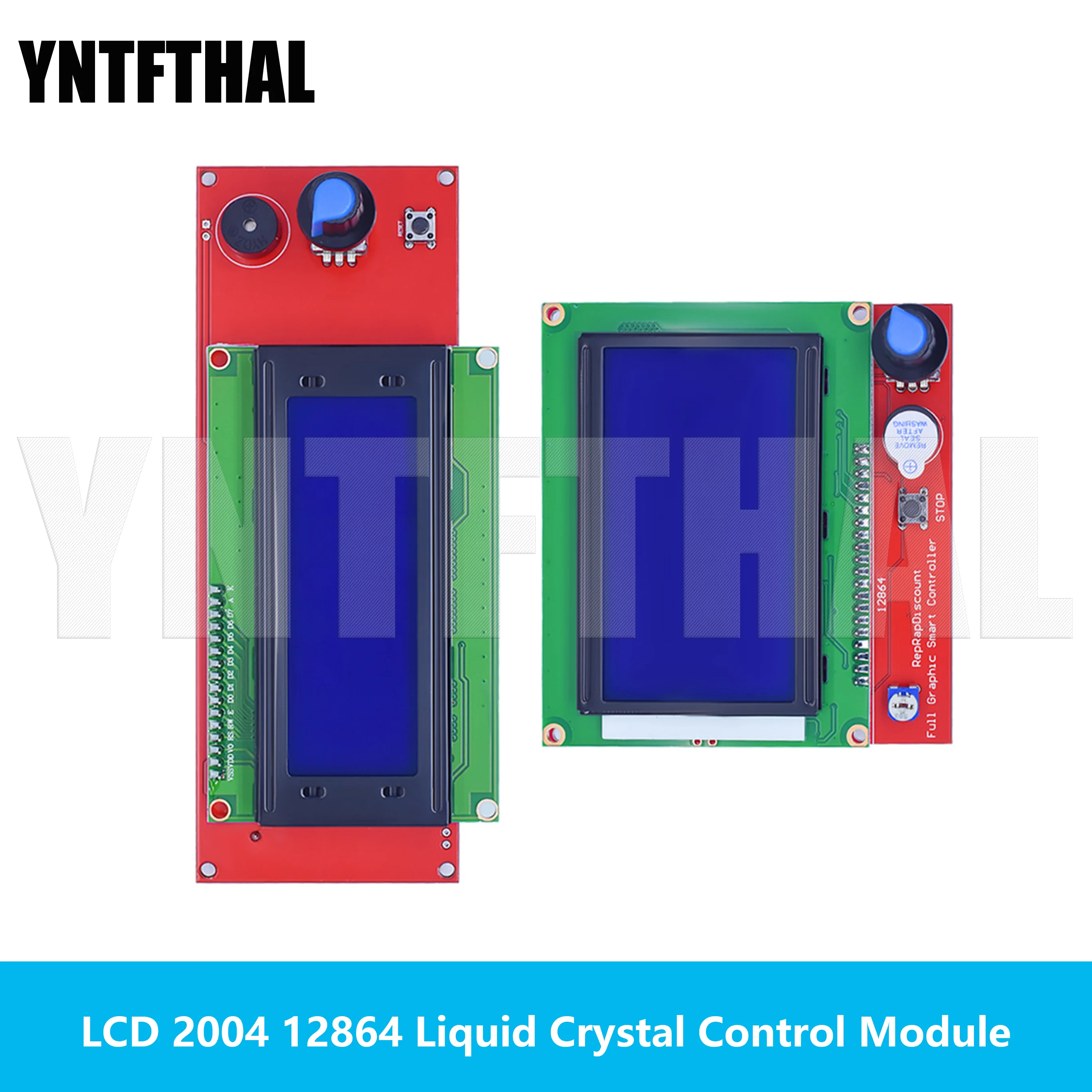 Imagem -02 - Lcd 2004 12864 Painel de Controle Inteligente Display Controlador Compatível com Rampas 1.4 Rampas 1.5 Rampas 1.6 para Reprap Mendel Impressora 3d