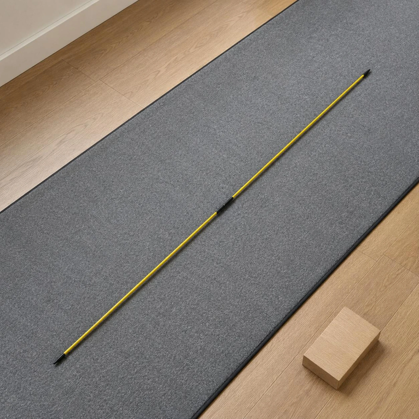 Golf Alignment Stick Dual-Purpose Purpose Golf Alignment Sticks Rounded End Cap 122 Cm