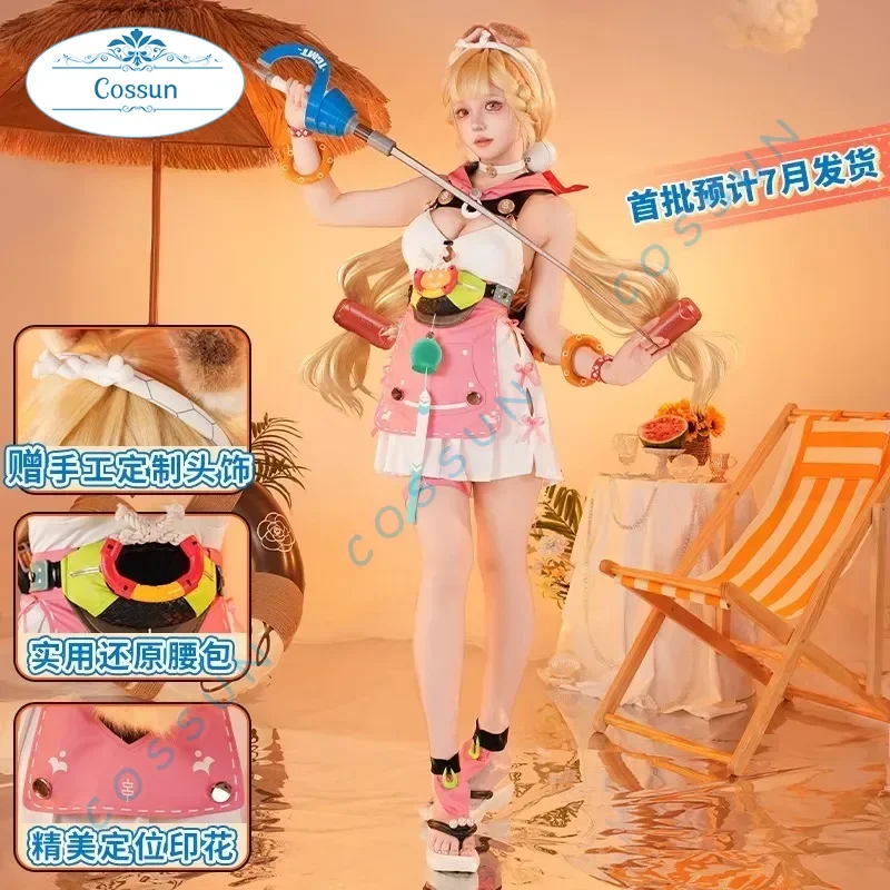 

Zenless Zone Zero Alice Thymefield Swimsuit Cosplay Costume Cos Game Anime Party Uniform Hallowen Play Role Clothes Clothing