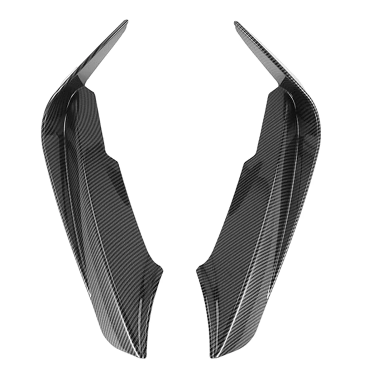 

HIGH-Car Front Bumper Spoiler Fog Light Trim Cover Bumper Splitter for BMW F30 F35 M Pack 320I 325I