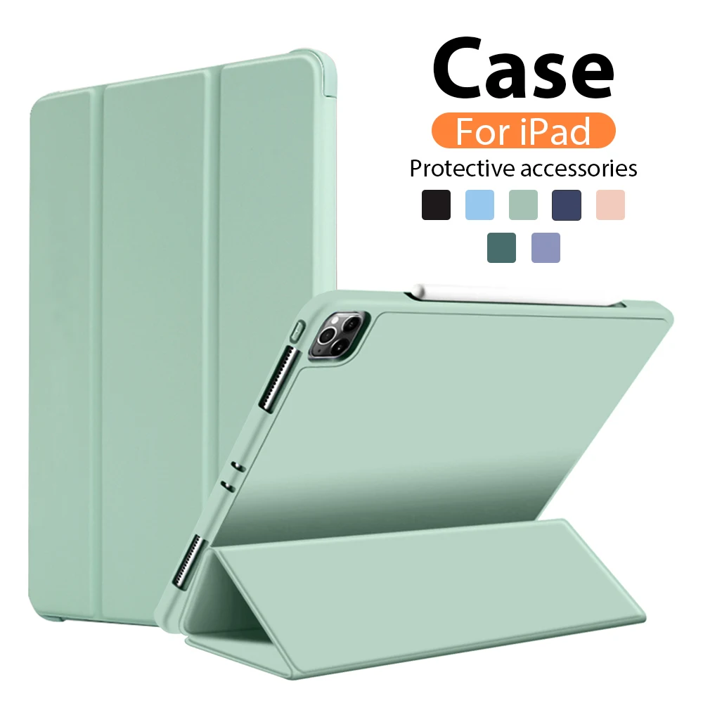 Etui na iPada Pro 11 12.9 12 9 9th 10. 10 Generation Funda For Ipad Air 5 4 3 2 7th 8th 10.2 Mini 6 9.7 10.5 Cover Akcesoria