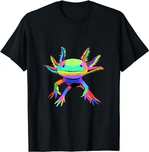 Axolotl Tshirt Pop Art Axolotl Shirt Animal Axolotl Lover T-shirt, Sweatshirt, Hoodie 23194