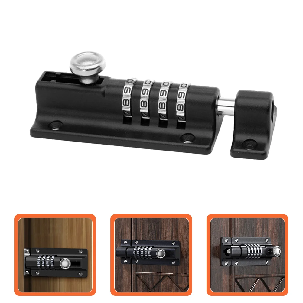 Deadbolt Lock Automatic Door Gate Glass Closet Key Code Zinc Alloy Stainless Steel Hotel Locks