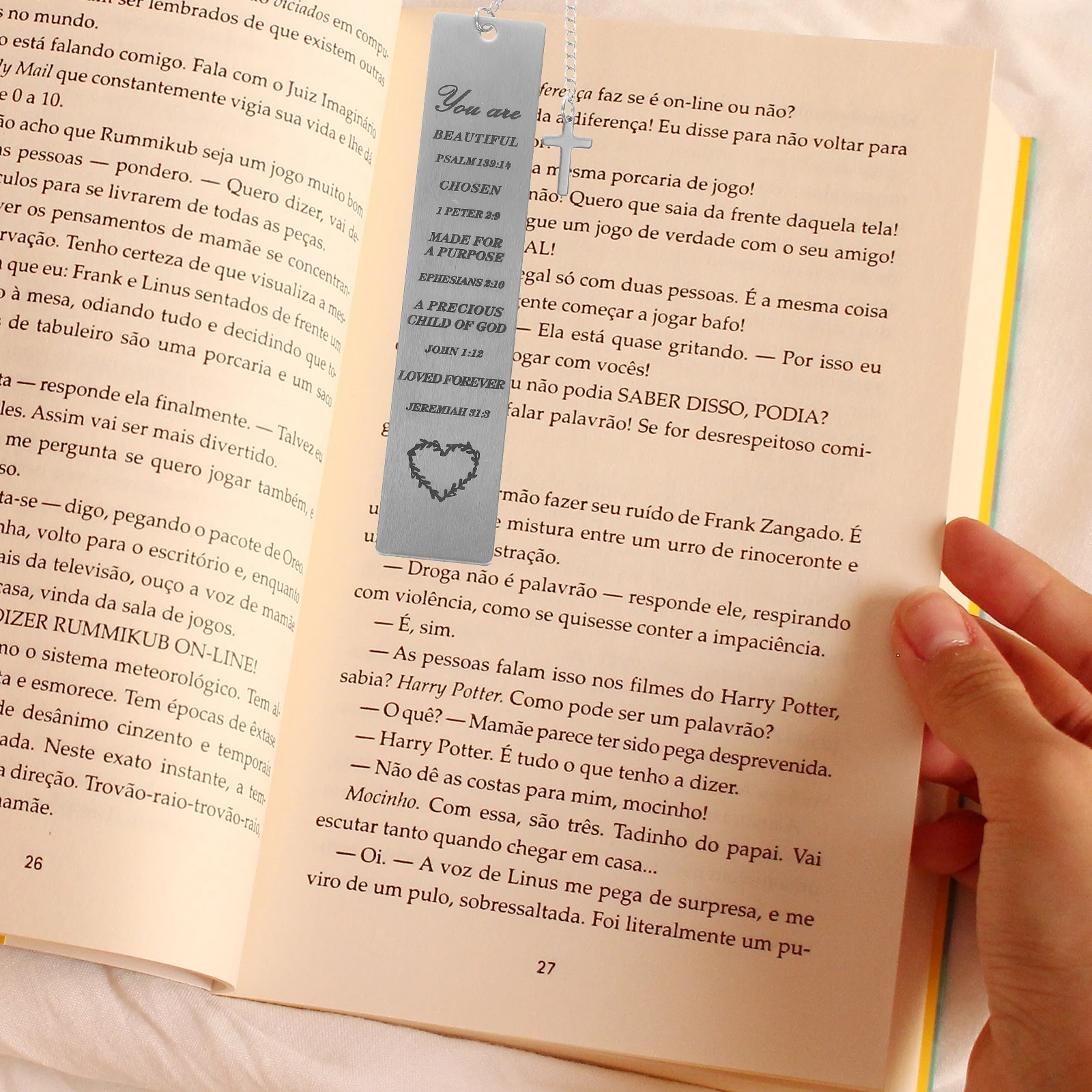 

2pcs Metal Creative Book Page Marker Decorative Bookmark For Book Lovers Back To School Gift Classroom Prizes Portable Stainless