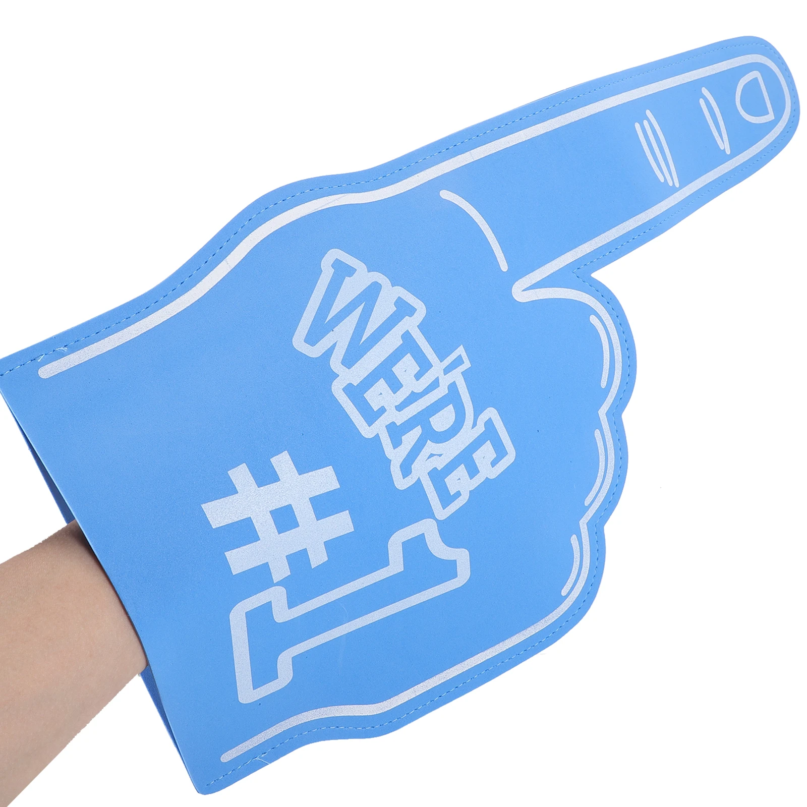 

3Pcs Foam Finger Soft Foam Hand Cheerleading Props Sports Games Noise Makers Party Fan Supplies Basketball Football Baseball