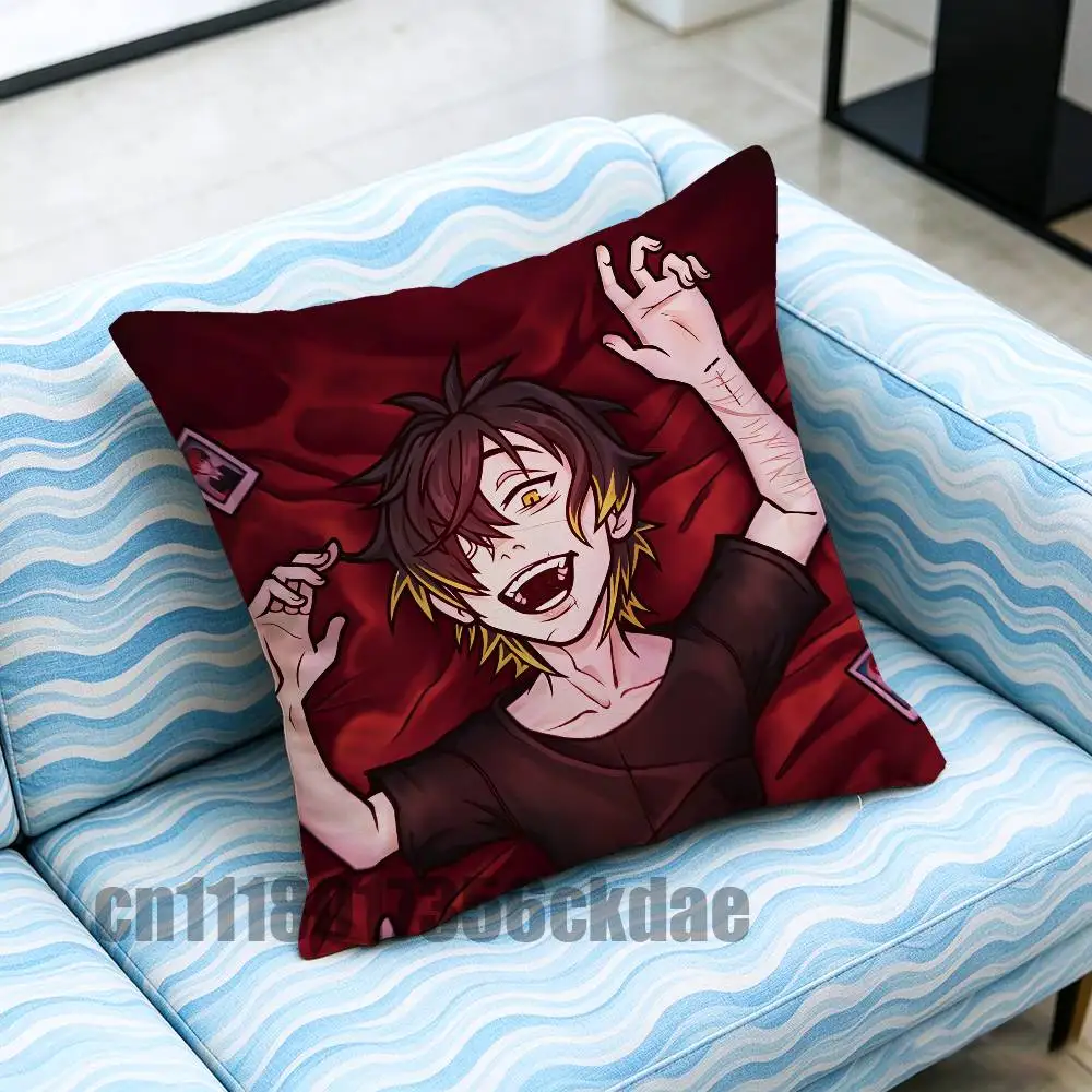 For Towa Slow Damage Throw Pillow Cover Case Custom Gift Decorative Pillowcase Accent Cushion Covers