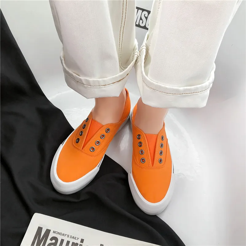 Klassiekers Stijl Vrouwen Canvas Schoenen Mode Sneakers Student Sport Schoenen Vrouw Casual Loafers Vulkaniseren Schoenen Dames Canvas Flats