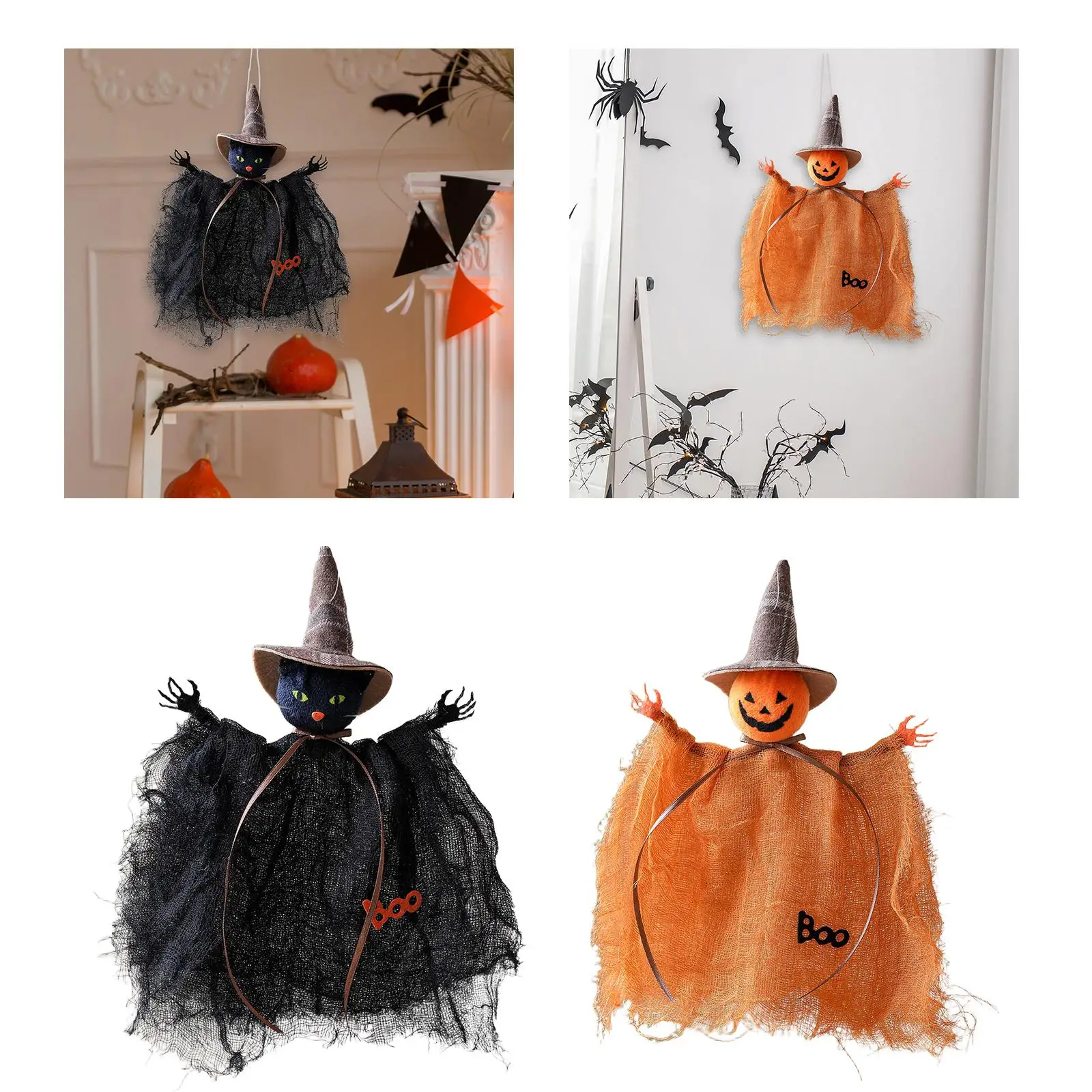 Halloween Decoration Props Collection Celebration 20x23cm Ornament Hanging Doll