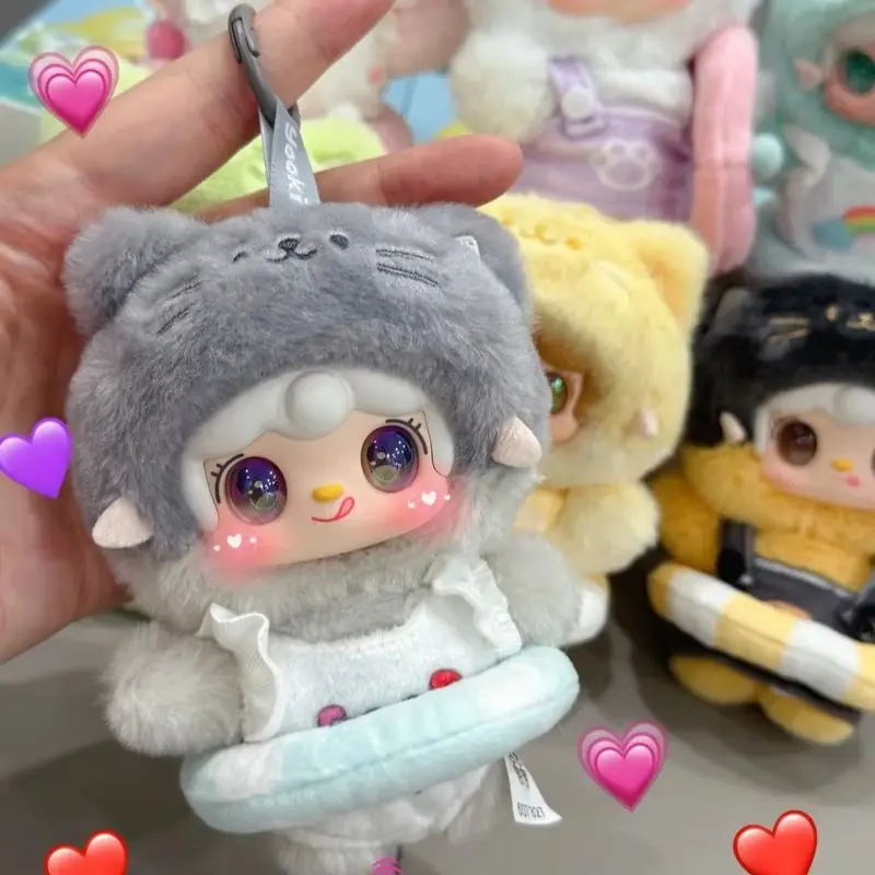 

Hot Original Yooki Summer Party Series Blind Box Meow Swimsuit Bag Pendant Accessories Dolls Girl Birthday Gifts Surprise Toy