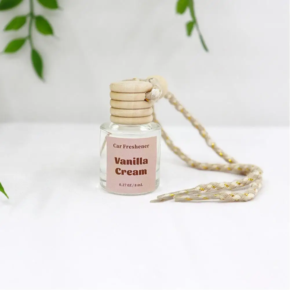 Car Perfume Pendant Air Freshener Hanging PerfumeEmpty Bottle Auto Interior Rearview LacePendantcarDecoration Mirror C6V2