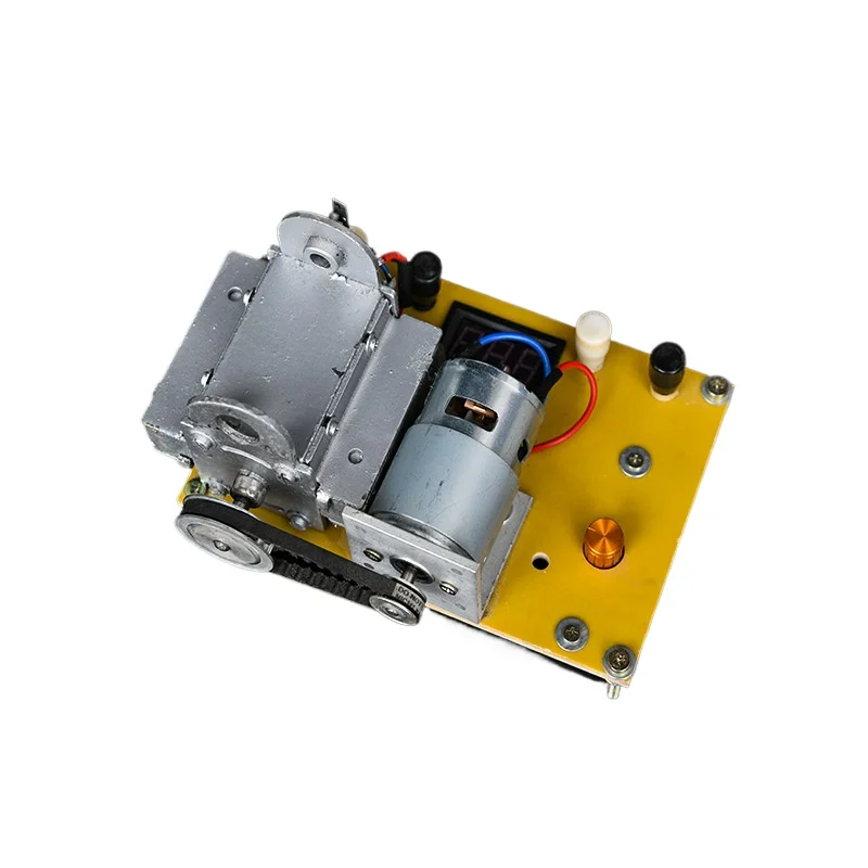 For The Old-fashioned Magnet Hand Generator Is Converted To An Electric Model To Free Your Hands.