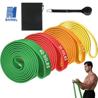 Bandas de resistencia para ejercicio, Goma elástica de látex Natural, equipo de entrenamiento, expansor de goma para gimnasio en casa