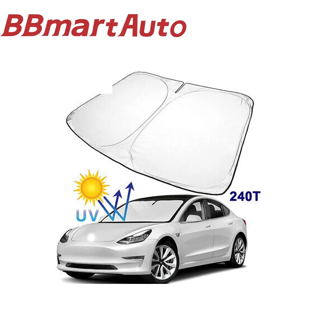 

BBmart автозапчасти 1 шт. для Tesla переднее лобовое стекло солнцезащитный козырек переднее лобовое стекло салон автомобиля защита от солнца теплоизоляция