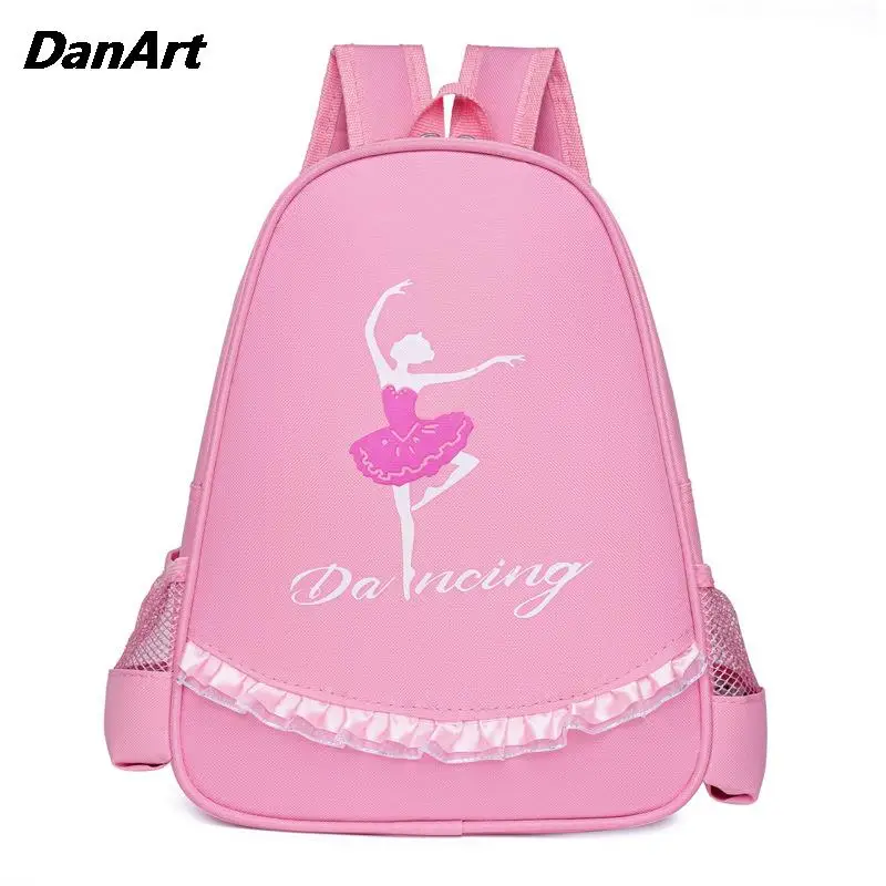 Girls Dance Gym Backpack Children Schoolbag Ballet Dance Shoulder Bag Kids Latin Dance Yoga Tap Dance Jazz Storage Travel Bag