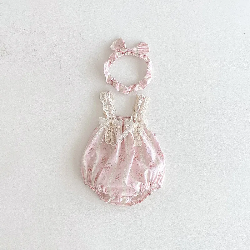 ZOETOPKID 2026 Neue Sommerkleidung für Babys, 0-24 Monate, Prinzessinnen-Bodys, Ärmellose Baumwoll-Druckkleider für Mädchen, Partykleid – Detail 9