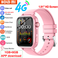 Smart Watch Kids 4G GPS WIFI Video Phone Call SOS APP Download Monitor Tracker Location Children Smartwatch Camera Boy Girl Gift