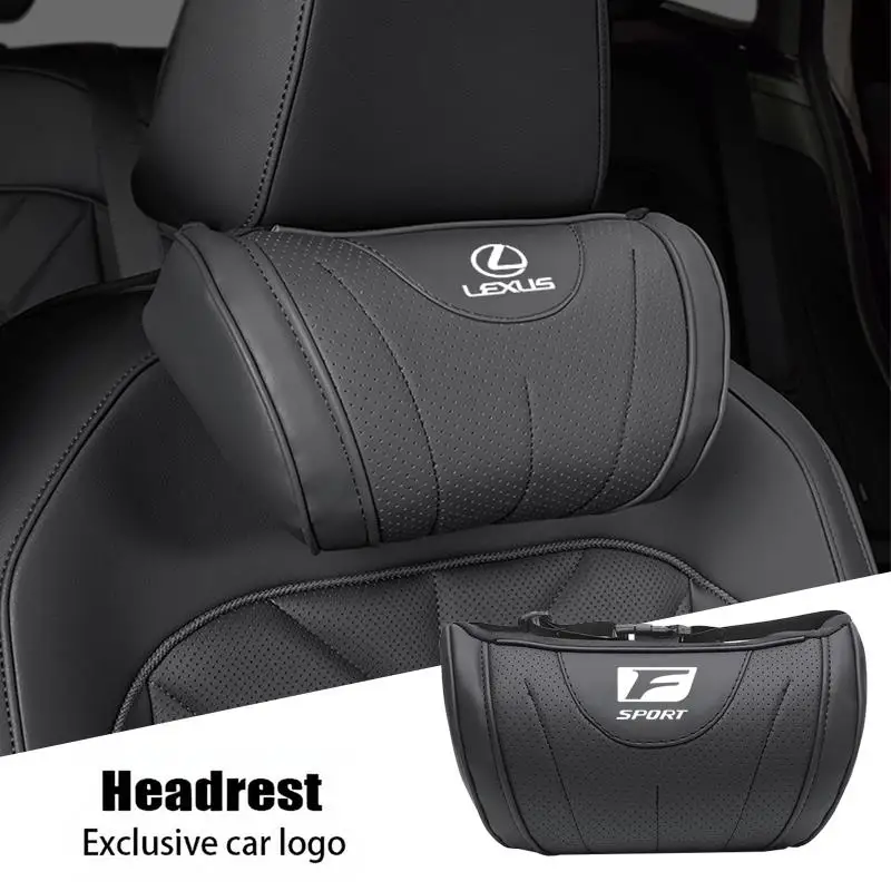 

Lexus Car Neck Support Pillow Pad Auto Seat Headrest Accessories For F SPORT GS GX IS LS LX CT LC LBX NX RX 350h 450h ES UX 300e