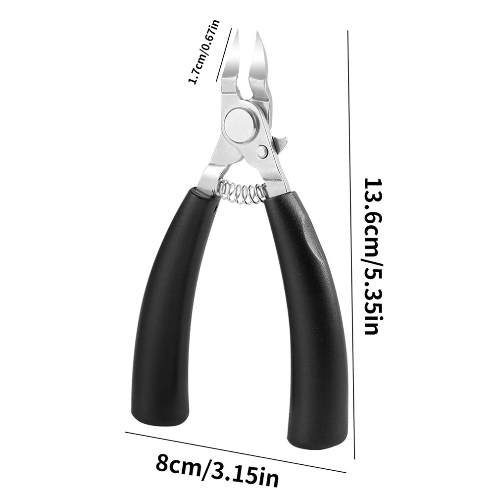 

Кусачки для ногтей на ногах, для коррекции толстых и вросших ногтей, для удаления омертвевшей кожи, для педикюра, маникюра, ножницы-кусачки, инструмент для ухода за ногтями