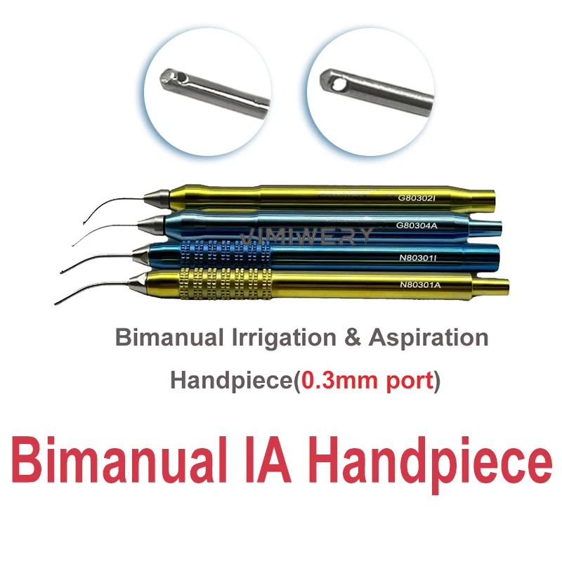 Bimanual Irrigation And Aspiration Handpiece Ophthalmic Surgical Instruments