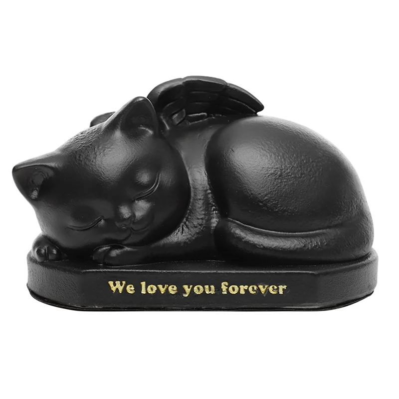 ABKJ-Pet Urns Memorial Pets Gift Sympathy Retain Memories Cremation Memorial Urn For Home Backyard Lawn Indoor Durable Cat