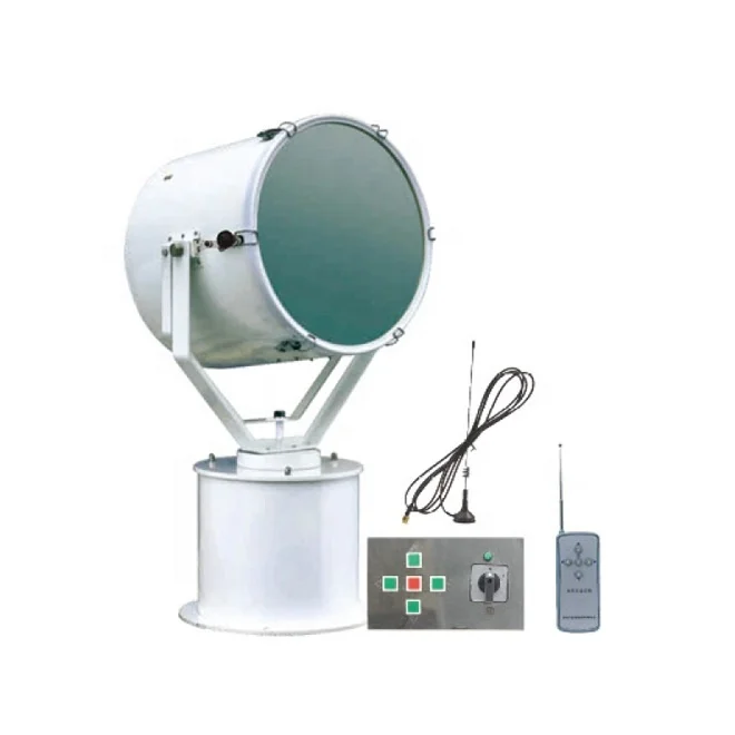 1000w Marine Ship 15nm Manual Adjustable Navigation Signal Searchlight