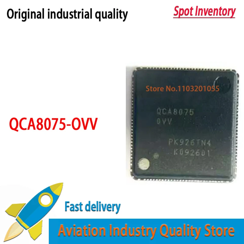 1PCS/lot  QCA8075-OVV QCA8075 0VV QFN48  Brand new in stock