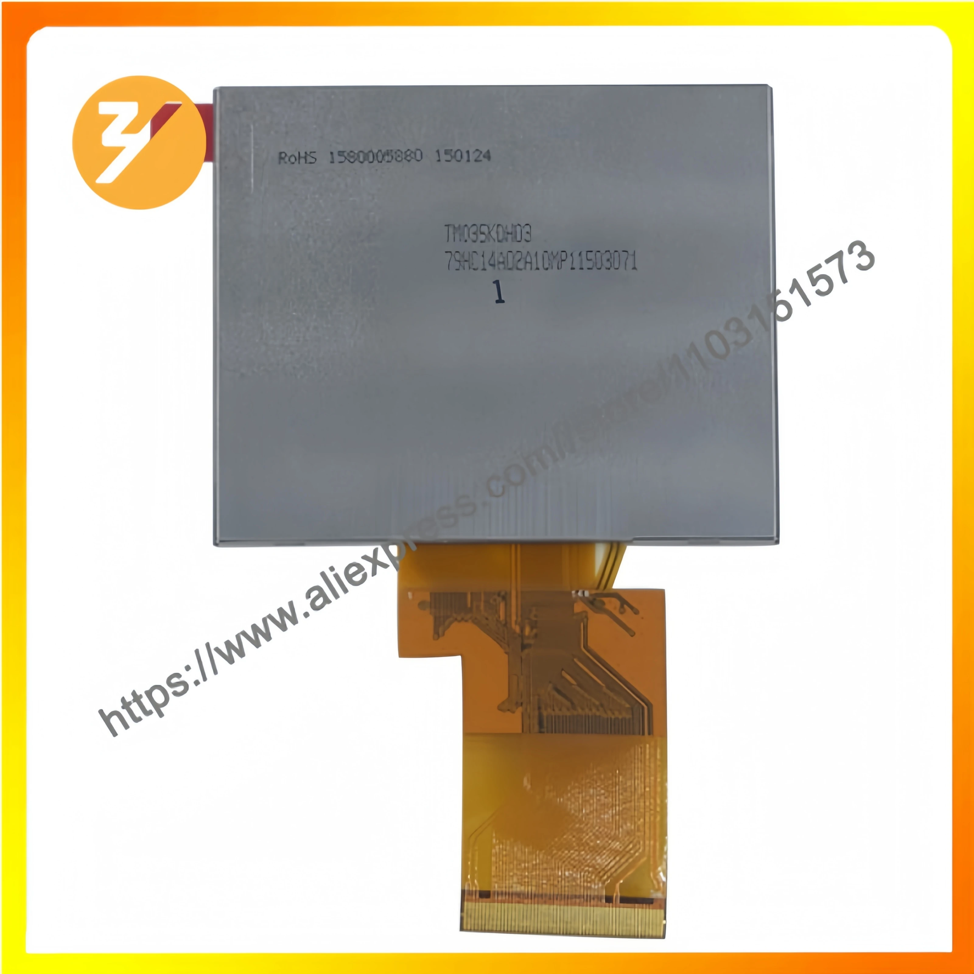 3.5inch TM035KDH03-79 Brand new original high-quality LCD screen a-Si TFT-LCD module supplied by Zhiyan
